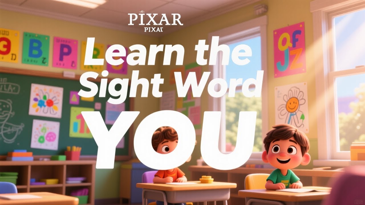 Learn the Sight Word YOU | Learn to Read | Preschool & Kindergarten | Sight Word Song