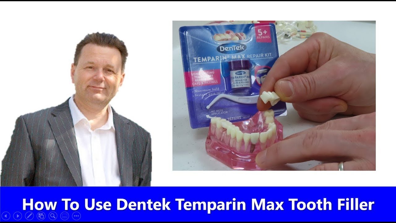 ✅ How To Use Dentek Temparin Max Tooth Filling and Crown Repair Review