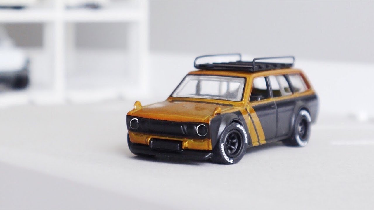 Customising Hot Wheels Datsun 510 Wagon