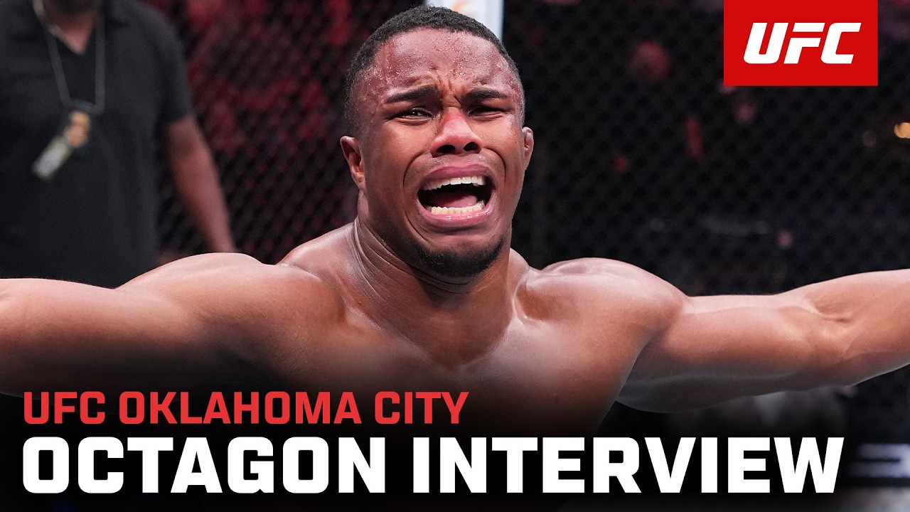 Интервью с Фелипе Франко в октагоне | UFC Оклахома-Сити