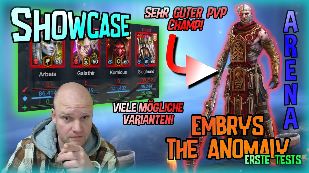 [RAID] Embrys | Showcase | Top Tier - Arena | Viele Ausr&uuml;stungsm&ouml;glichkeiten | Bin zufrieden! |