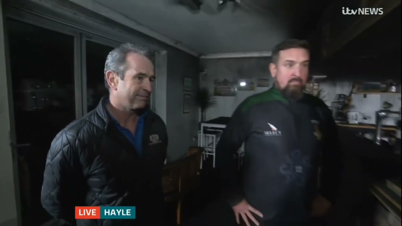 Hayle CC Fire Damage Aftermath LIVE | ITV News West Country
