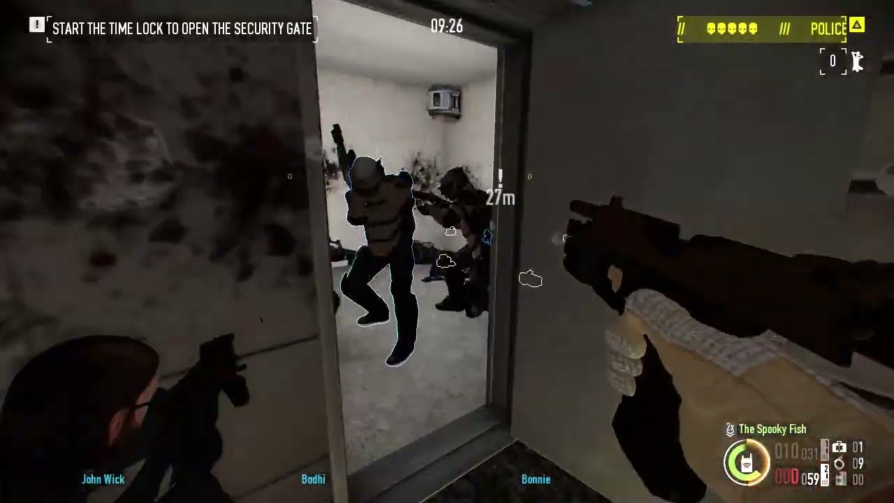PAYDAY 2 BIG BANK DEATHWISH LOUD