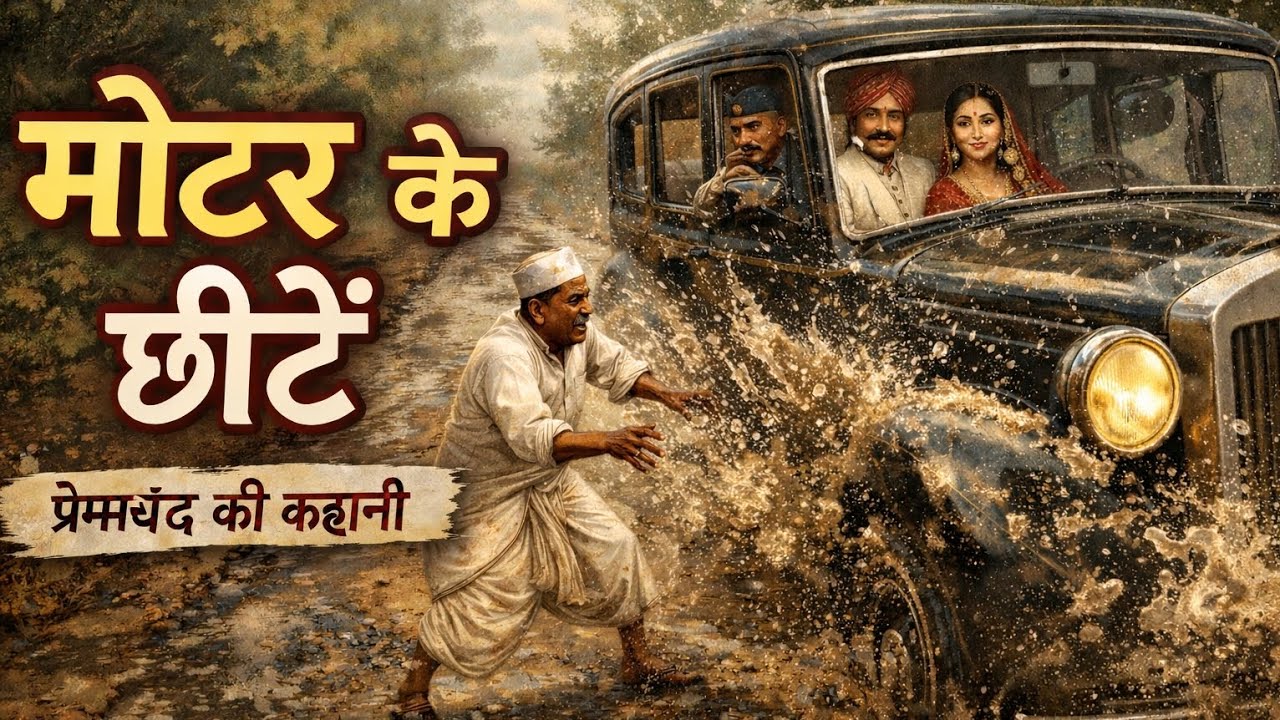 मोटर के छीटें –प्रेमचंद की प्रसिद्ध कहानी।हिंदी कहानी। Munshi Premchand @motivationeveryday1356 
