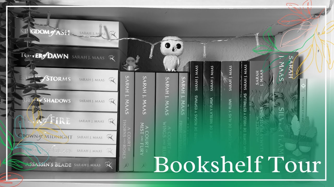 BOOKSHELF TOUR | Os enseño mi ESTANTERÍA de LIBROS