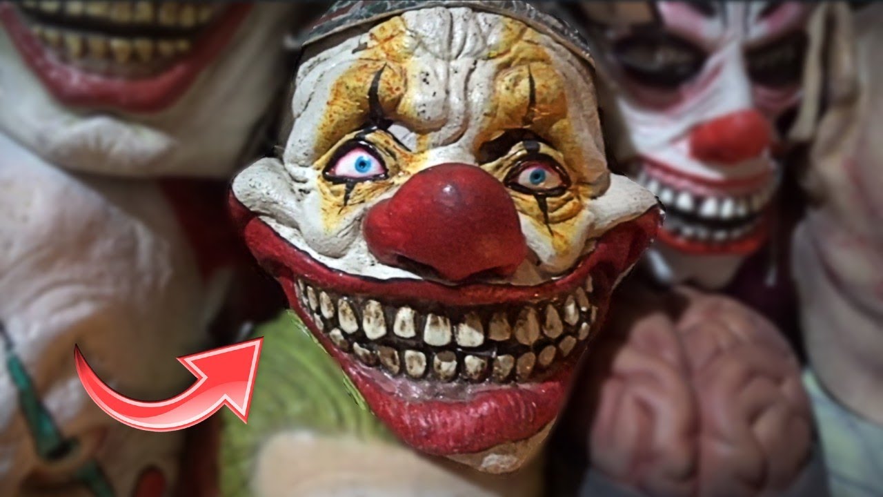 Las MEJORES MÁSCARAS de PAYASOS para HALLOWEEN 2022