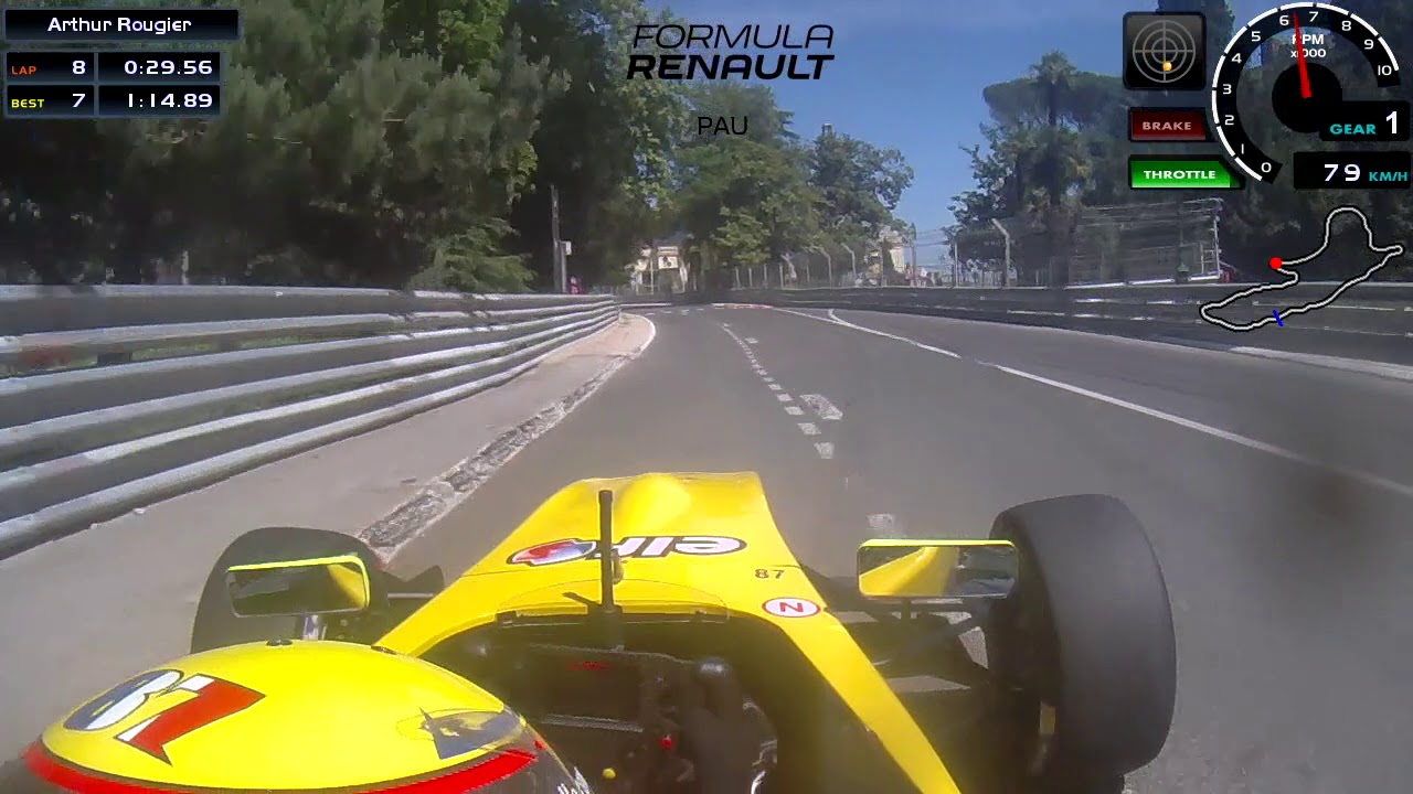 Pau | Arthur Rougier - Formula Renault 2.0 | Onboard