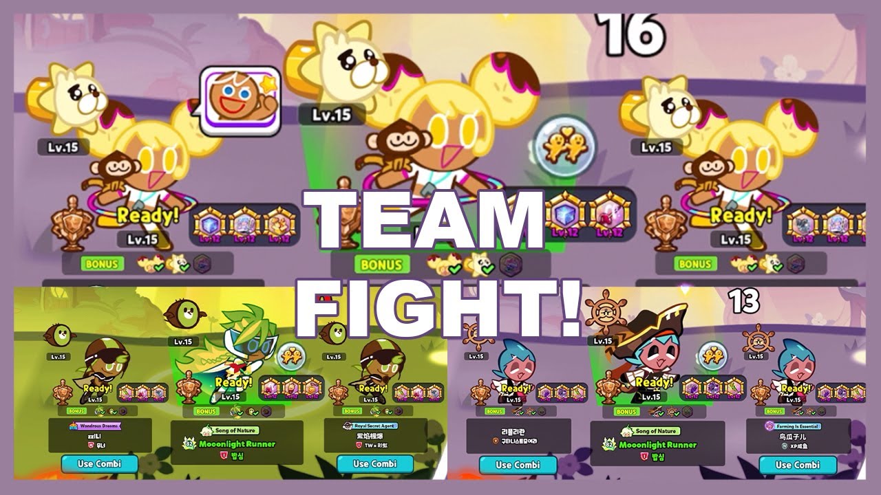 TEAM FIGHT {Battle For The Millennial Forest} Cookie Run: Ovenbreak