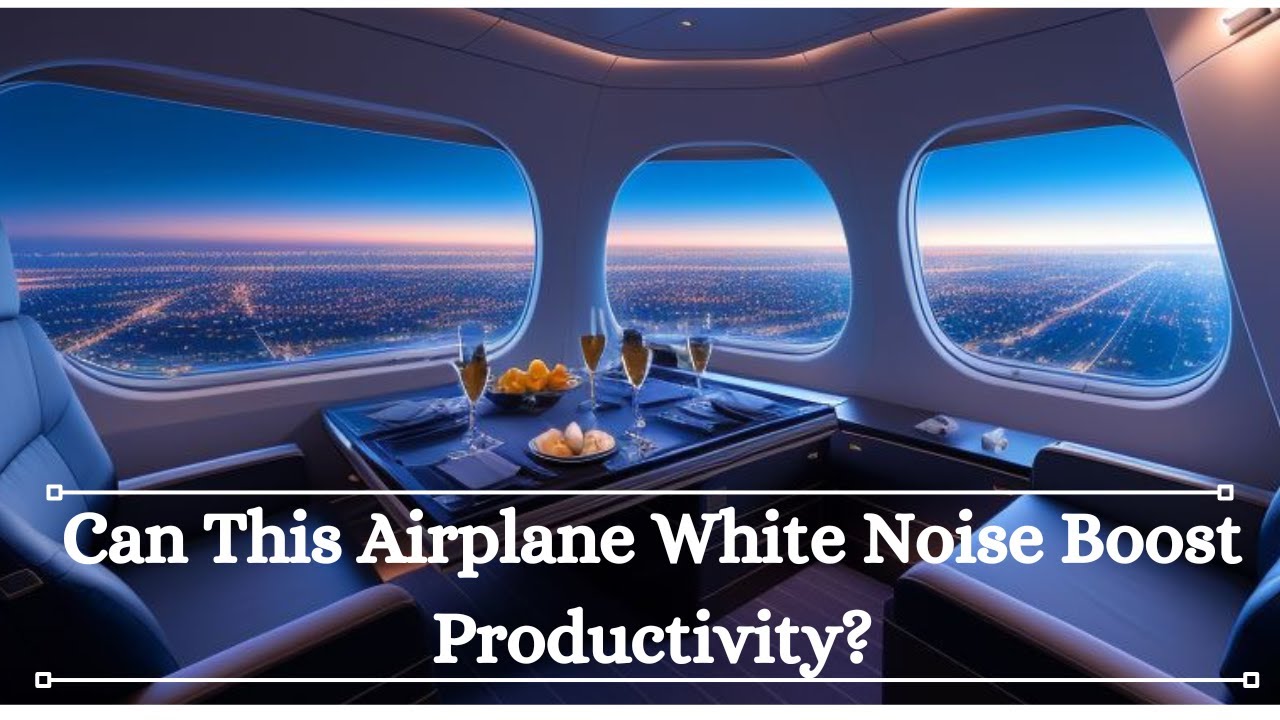How to Boost Productivity with This Powerful Airplane White Noise Hack!