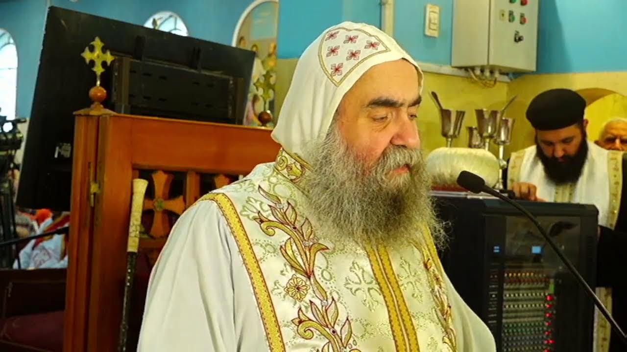 القداس الالهي من كاتدرائية رئيس الملائكة ميخائيل بأسيوط