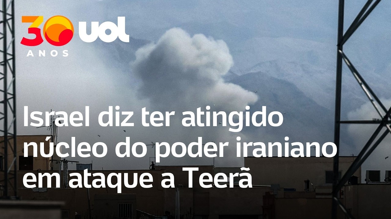 Israel afirma ter atingido n&uacute;cleo estrat&eacute;gico do poder iraniano em ataques a Teer&atilde;