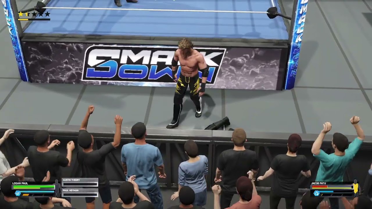 wwe 2k25 logan paul vs jacob fatu