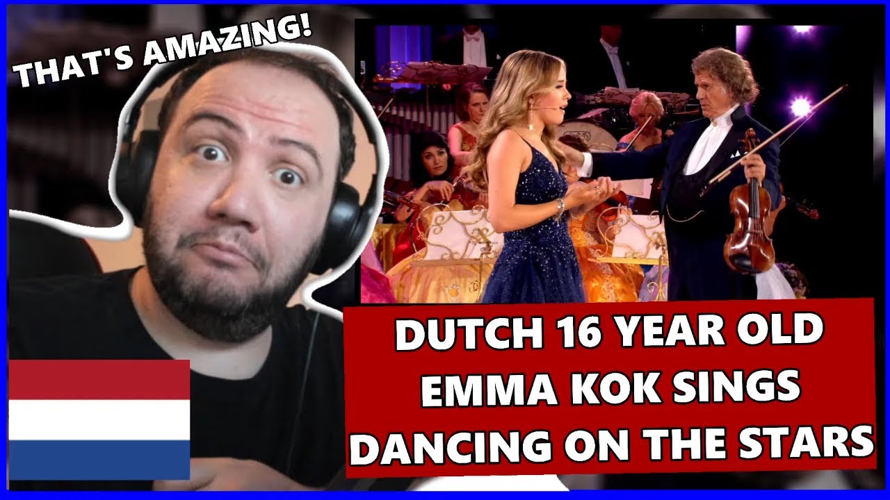 16 Year Old Emma Kok sings Dancing On The Stars André Rieu, Maastricht 2024 | Teacher Paul Reacts 🇳🇱