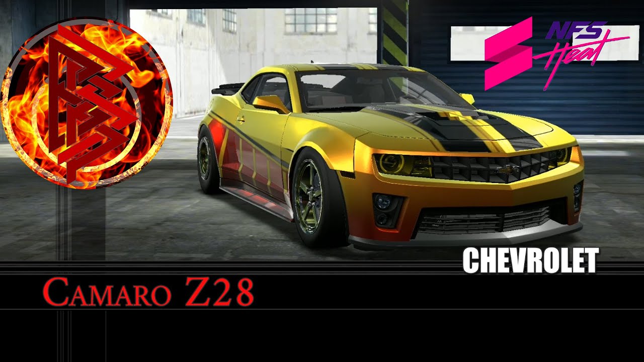 Chevrolet Camaro Z28 CUSTOM: NFS Heat Studio | Need For Speed [ANDROID]