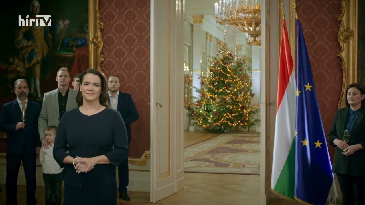 Novák Katalin újévi köszöntője  - HÍR TV