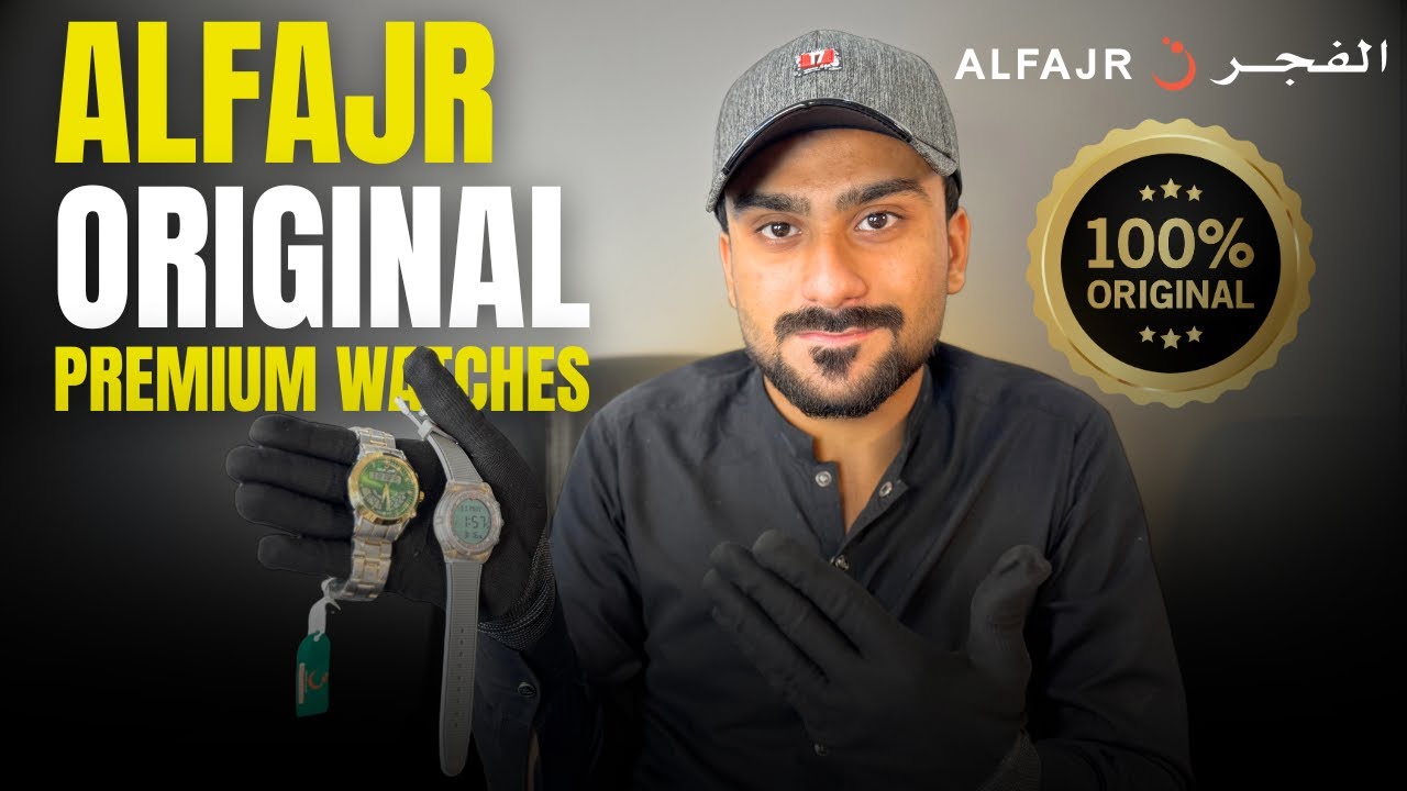 ALFAJR ORIGINAL premium watches stock update, Ahmed Watches Bolton market, Karachi