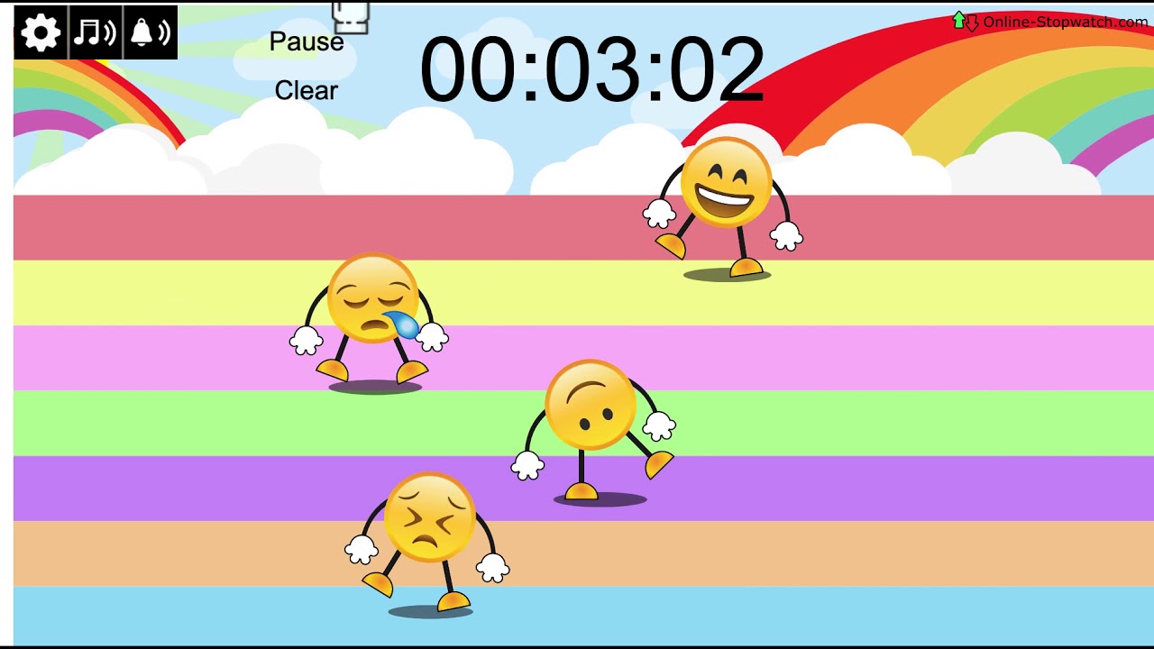 emoji race 5 min timer