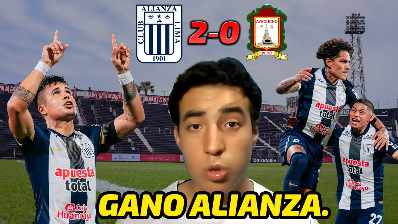 GANAR ES GANAR - ALIANZA DERROTA 2-0 A AJAXCUCHO FC EN MATUTE
