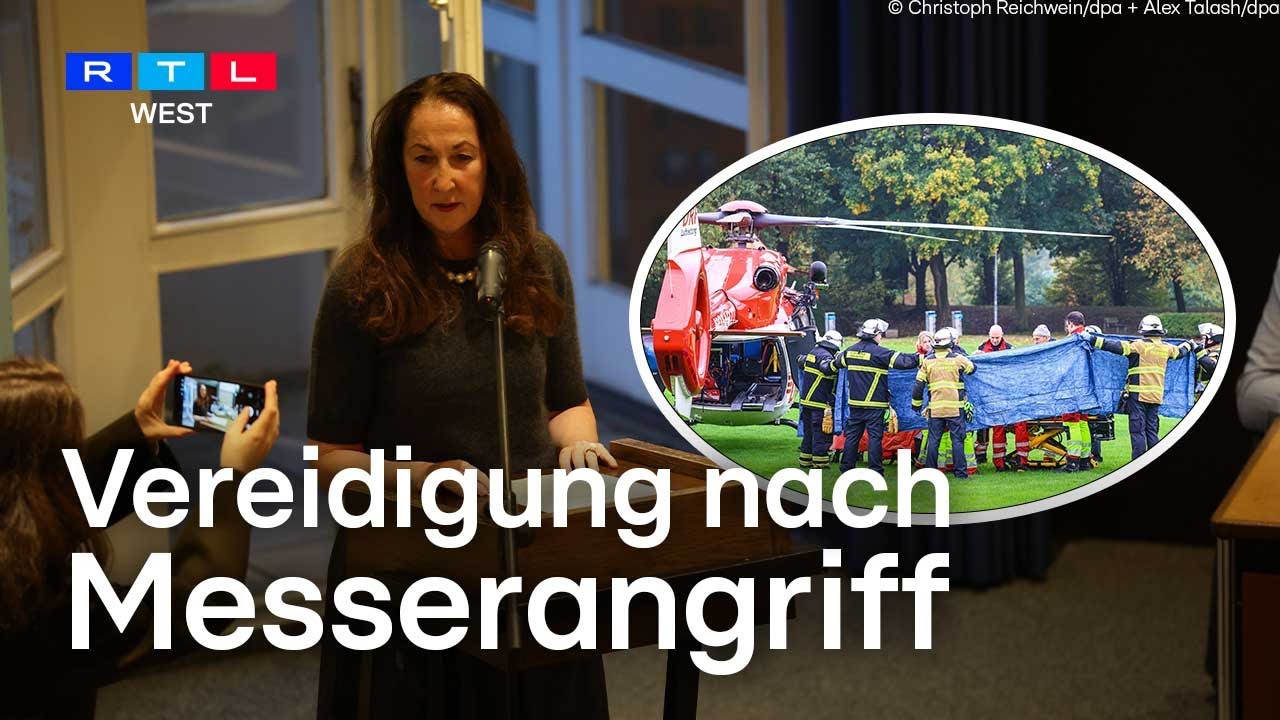 Iris Stalzer nach Attacke vereidigt – neue Bürgermeisterin in Herdecke tritt Amt an | RTL WEST