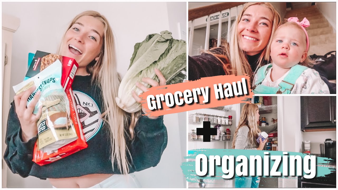 Young Mom of 2 DITL *huge grocery haul, Target shopping, organizing my pantry*