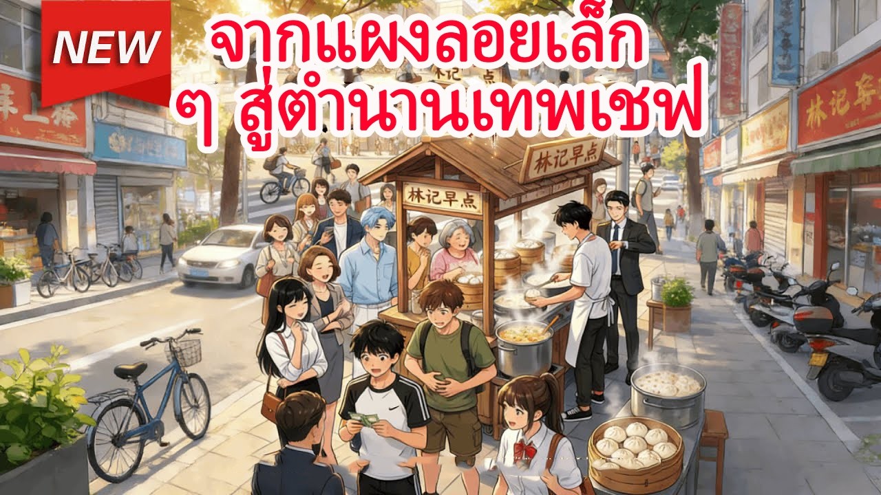 จากพ่อค้าข้างถนนสู่เทพเชฟ! ระบบสุ่มเมนูทำให้ลูกค้าวิ่งตามผมสิบถนนเพื่อแย่งชิม