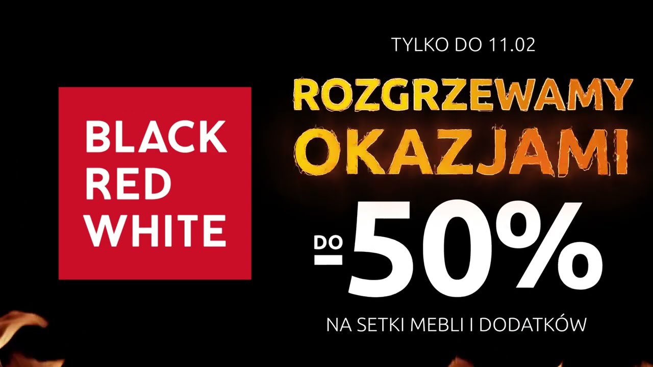 Rozgrzewamy okazjami do -50% na setki mebli i dodatk&oacute;w 🔥