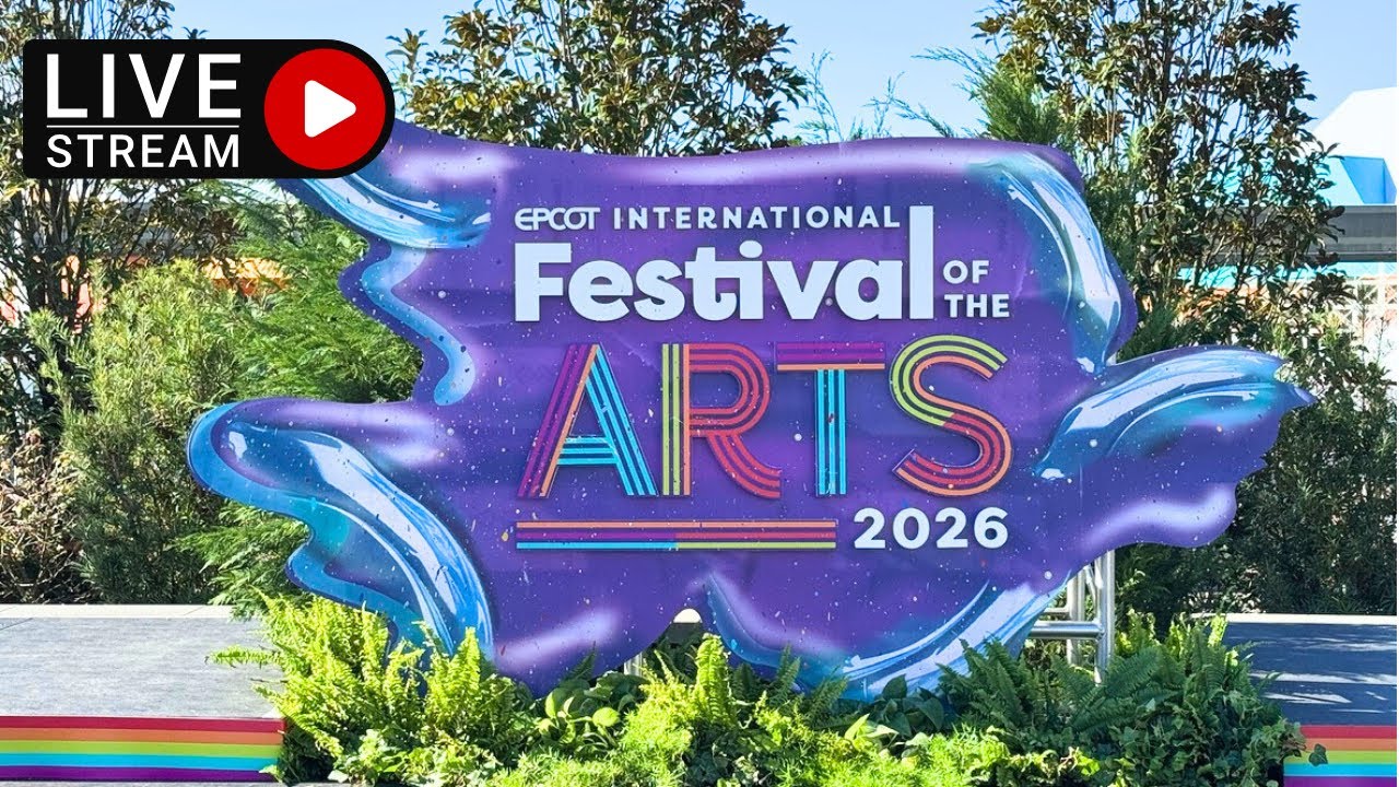 Live from festival of the arts at Epcot in Walt Disney World ￼