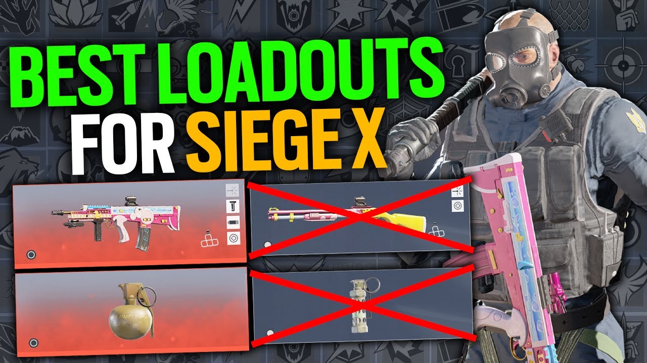 The BEST LOADOUTS For EVERY OP In SIEGE X (SIEGE SCHOOL)