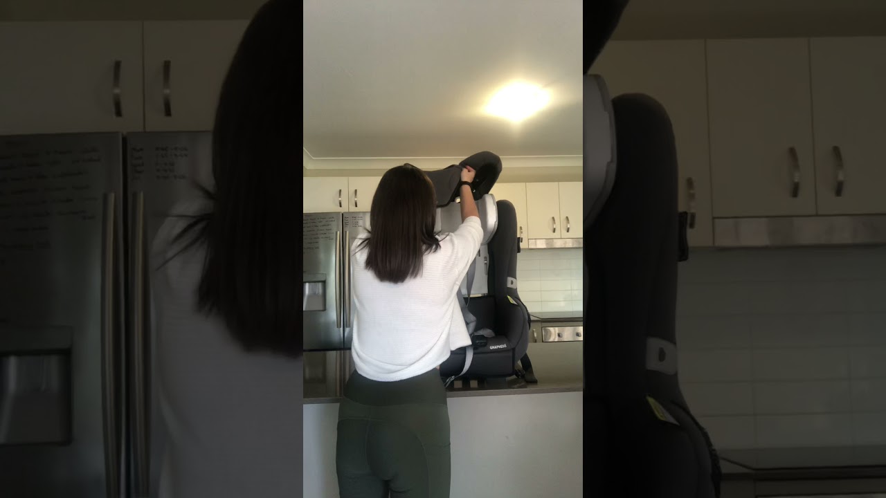How to take apart a Britax car seat