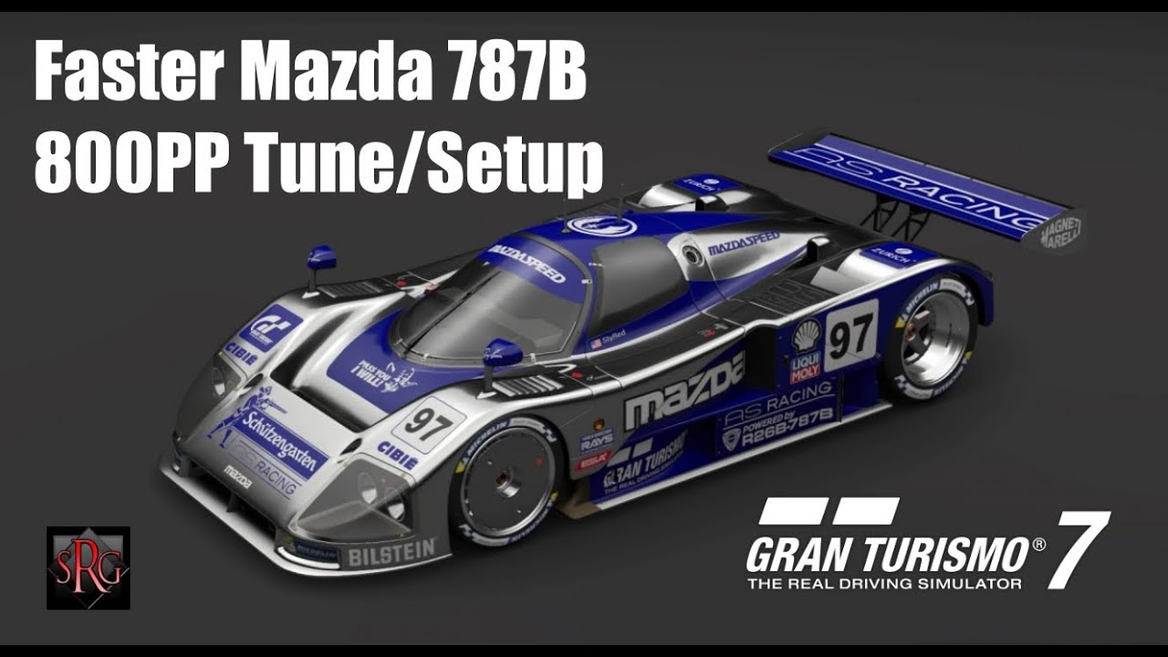 GT7 - The Best Mazda 787B  800 PP Tune/setup    (PS4)