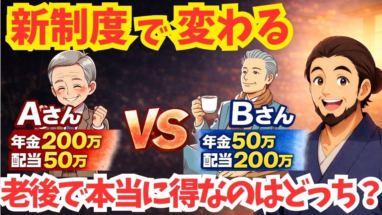 【新制度】高配当VS取り崩し_金融所得課税_どっちが得？前提が変わる 出口戦略の大局を見よ| 新NISA | 社会保険 | S&P500 | GOLD | 介護保険 | 米国株 | 石油