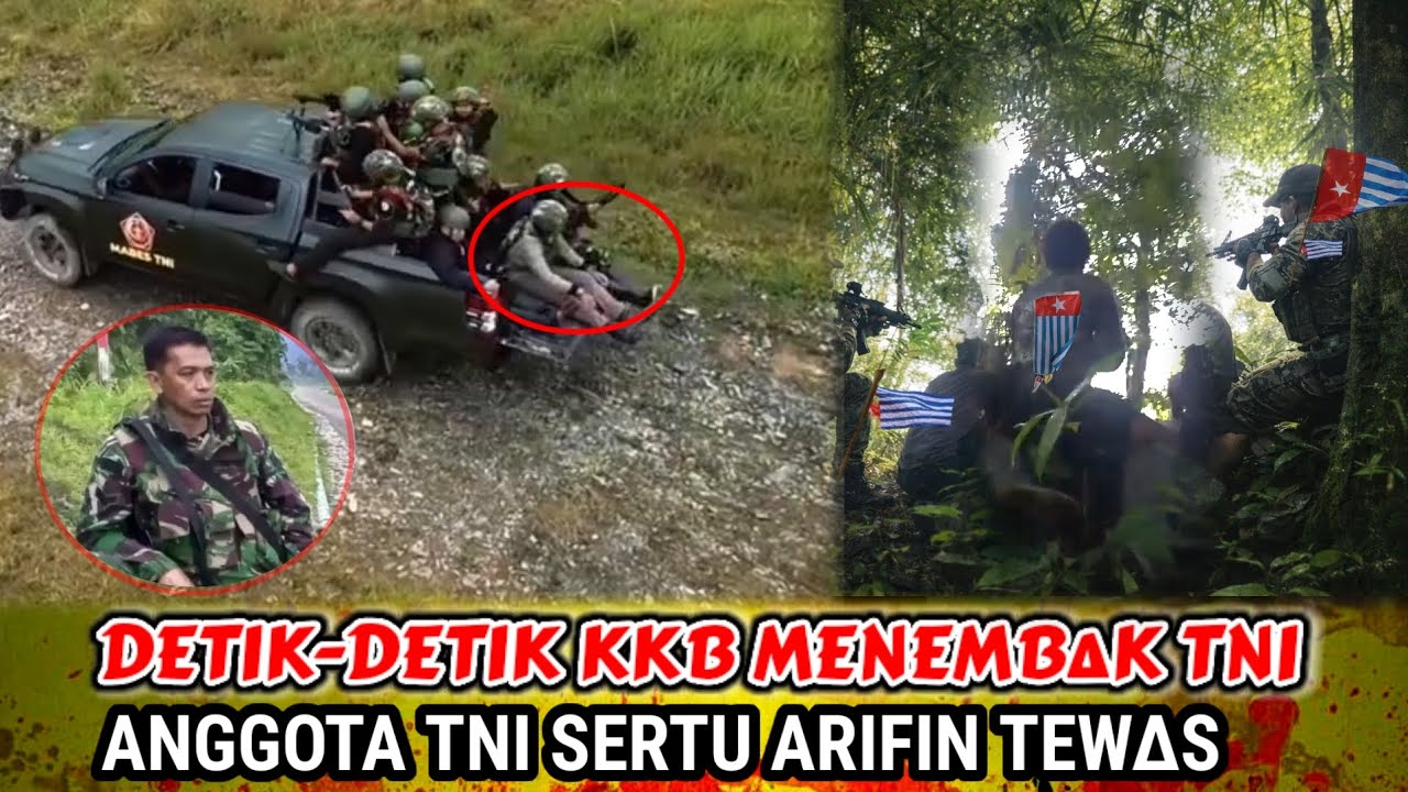 DARI BALIK SEMAK-SEMAK KKB MENEMB∆K 3 ANGGOTA TNI 