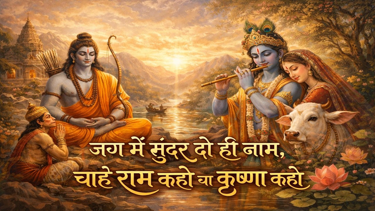जग में सुंदर दो ही नाम /LoFi Bhajan /Peaceful LoFi Raam Bhajan /Relaxing Bhakti Bhajan /Shri Ram