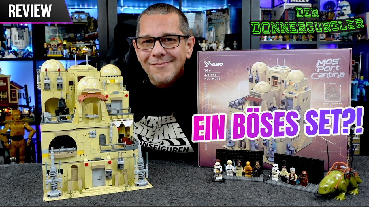 Youmko Modular Mos Eisley Cantina MOC YM002 - Nichts für Lego Puristen