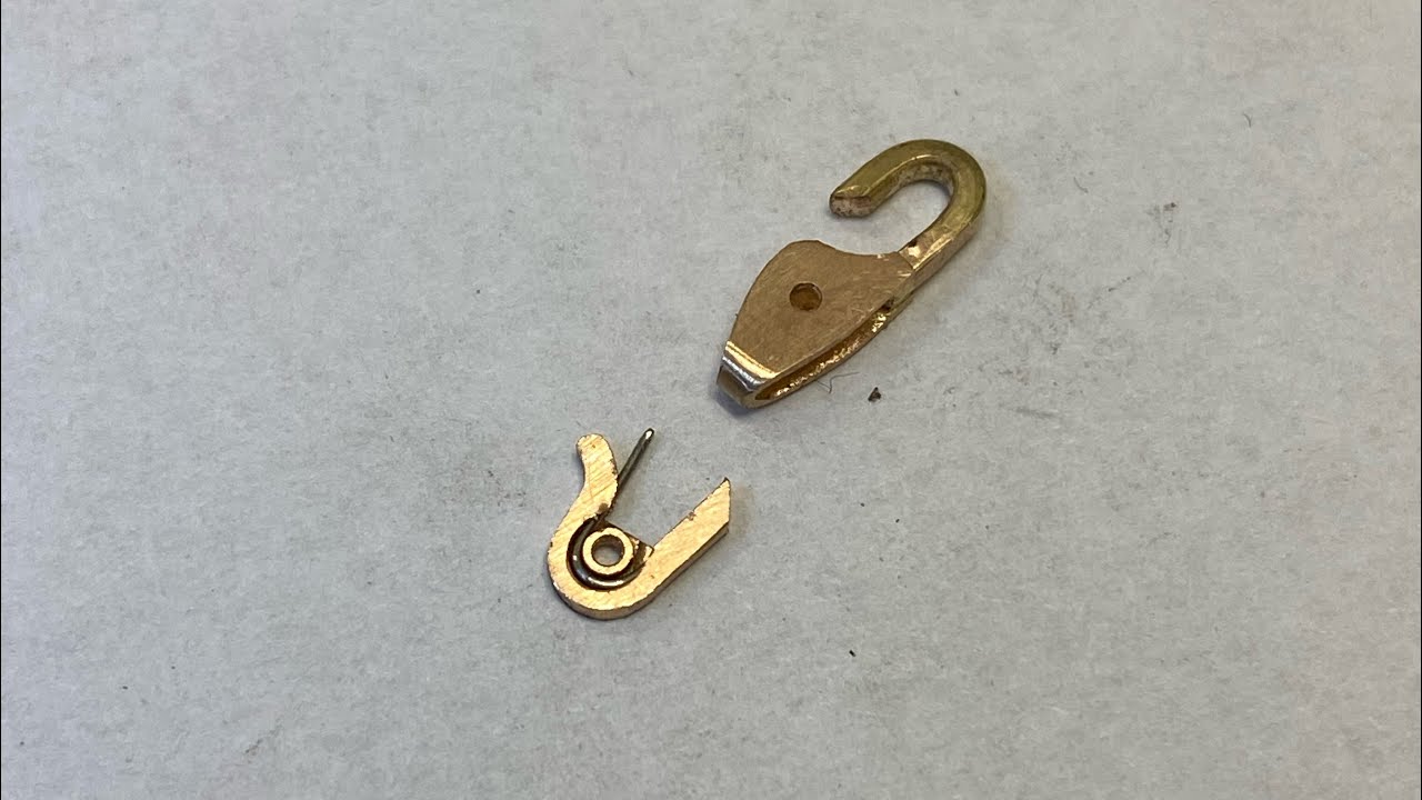 #DIY  How To Make Lock Karabiner Lobster Clasp  Jewelry Karloft