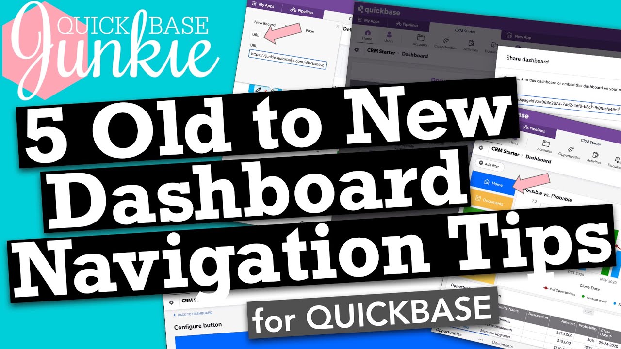 5 Old to New Dashboard Navigation Tips for Quickbase