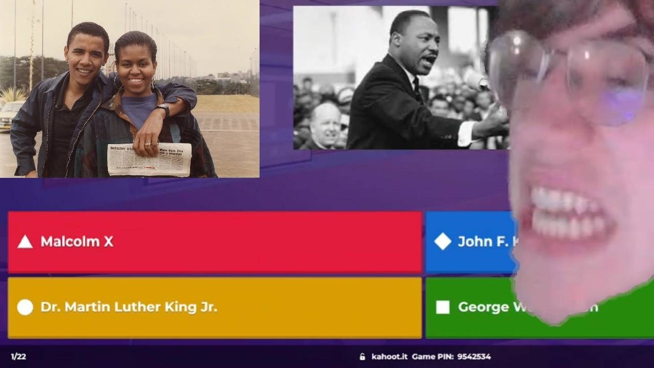 I did a Kahoot! stream with my chat