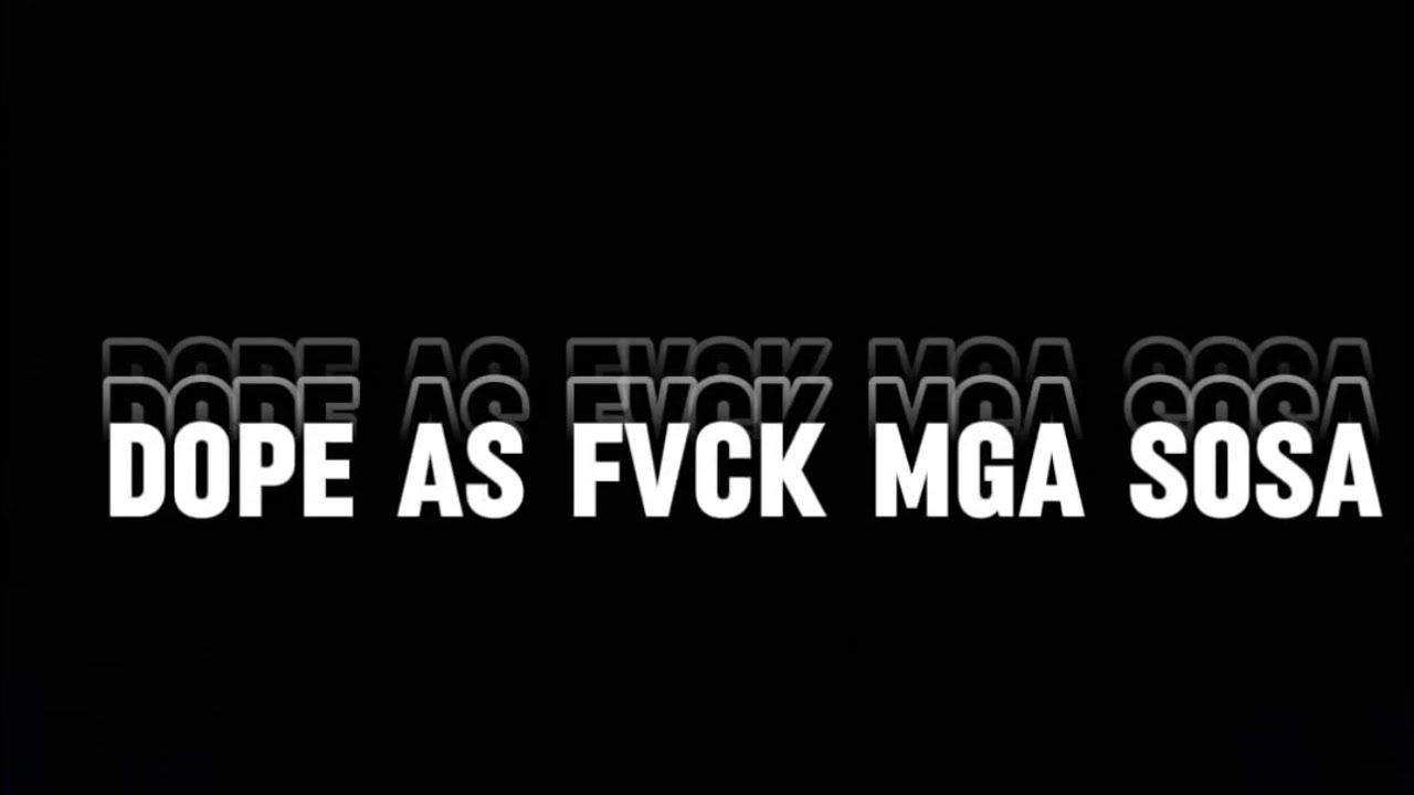 Dope as fvck mga sosa - Murps (Prod by: @xxDanyRose )