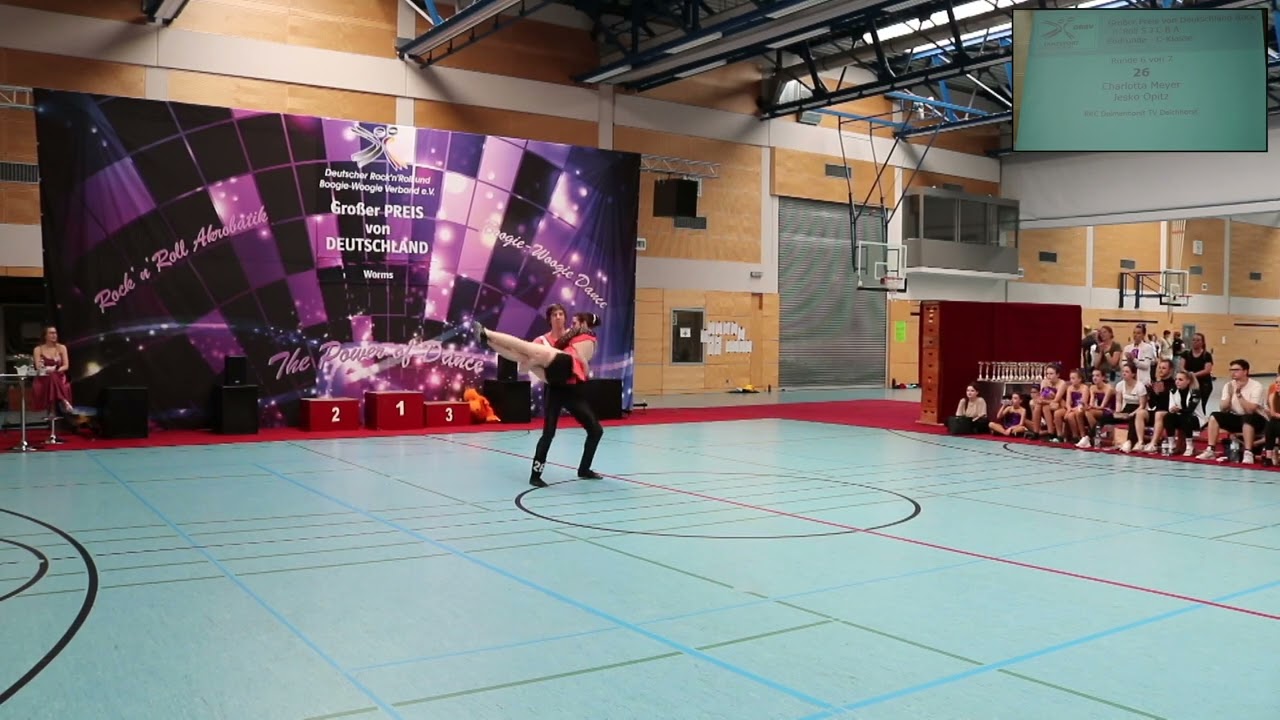 Charlotta Meyer und Jesko Opitz, C-Klasse 2.Platz
