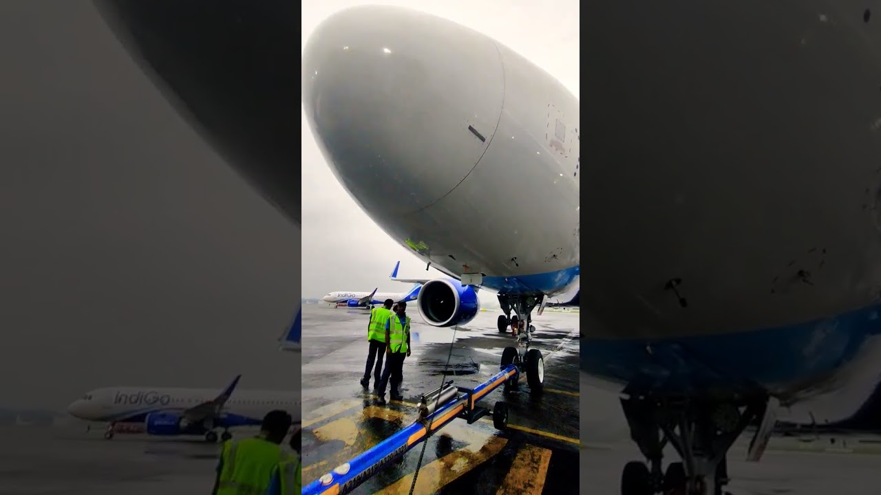 ready for pushback  A230ll IndiabyIndiGo ll Dr aviation