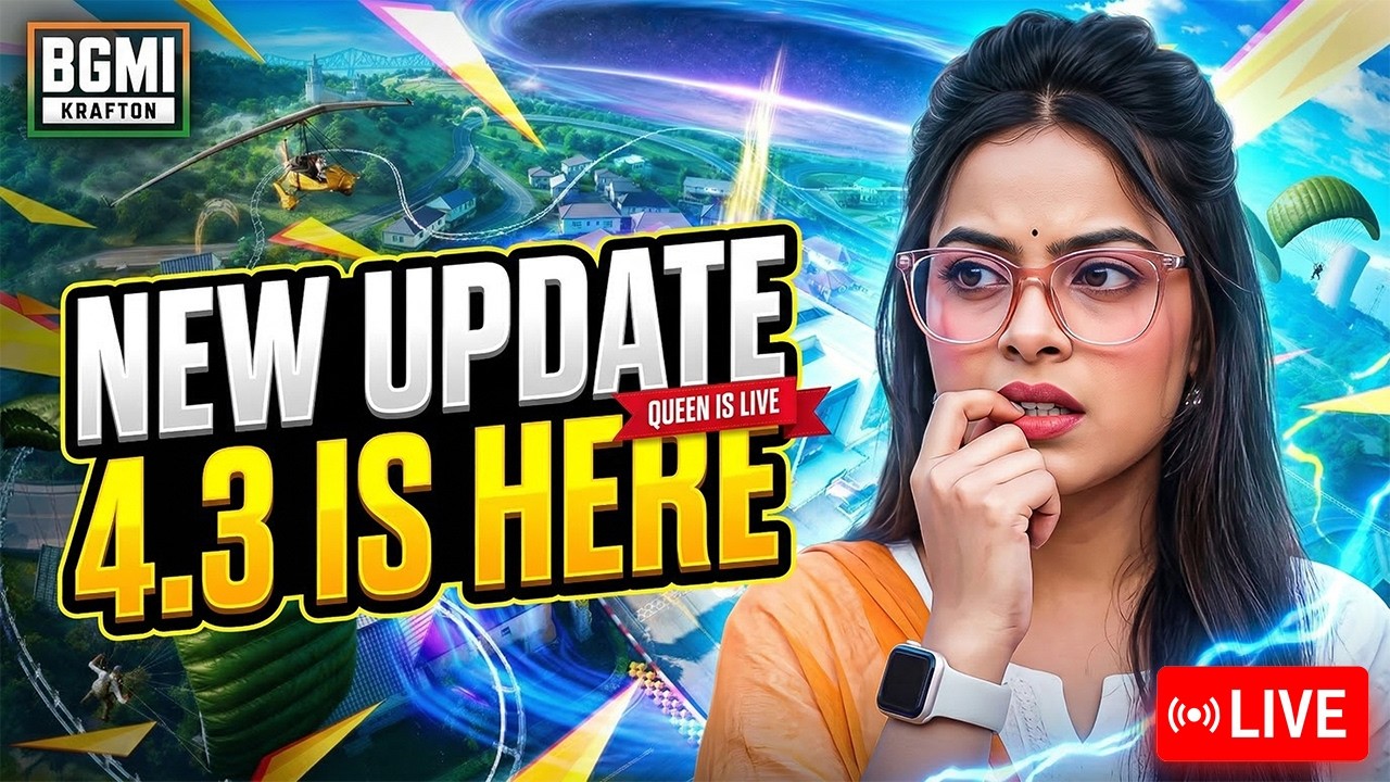 NEW UPDATE 4.3 IS HERE 💛 QUEENop | CALL ME LADY @JONATHANGAMINGYT | #bgmilive #shortslive #jonathan