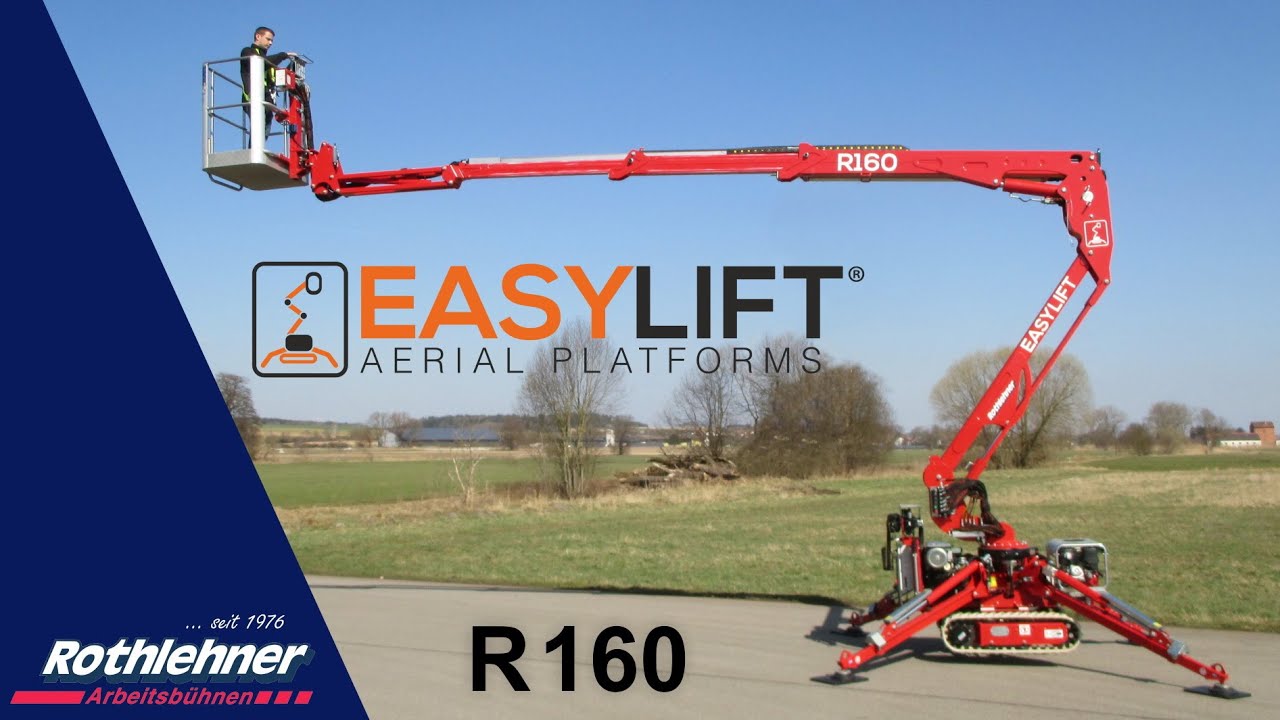 Easylift R160  Raupen-Arbeitsbühne