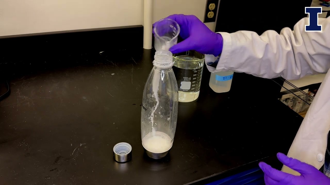 Part 9: Calcium phytate treatment - Preparation of the calcium bicarbonate solution