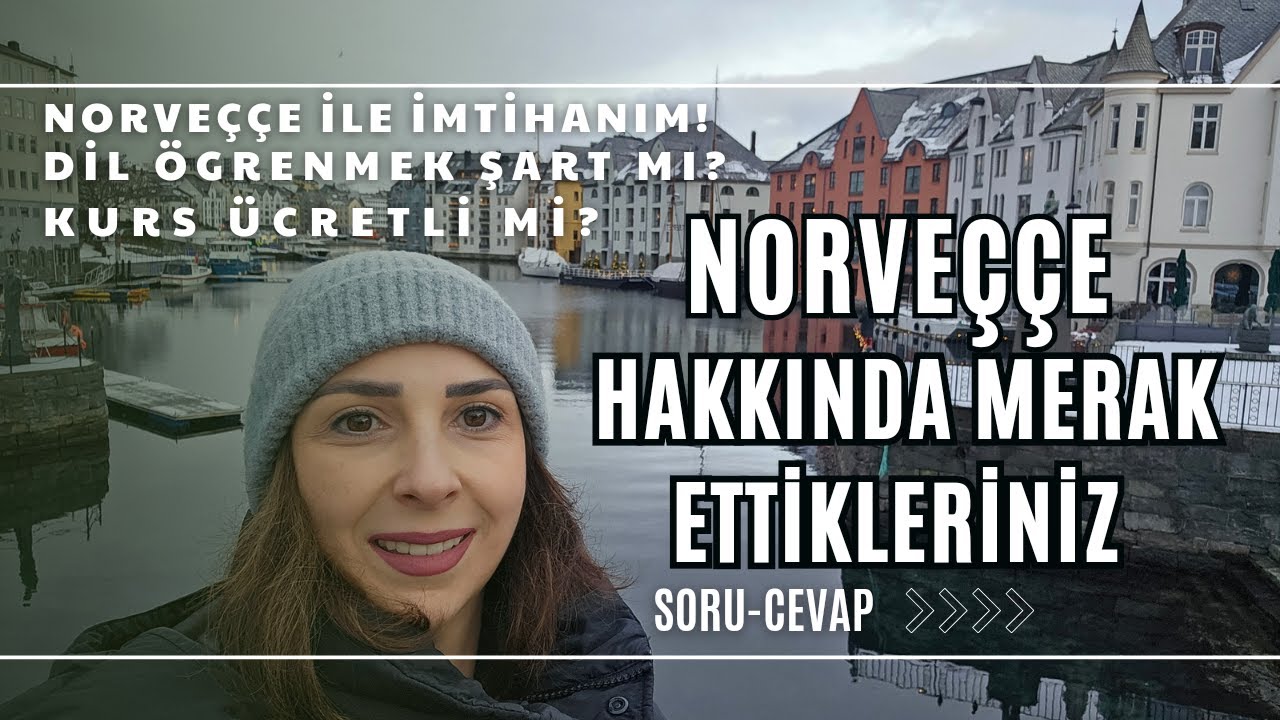 NORVEÇ TE İŞ BULMAK İÇİN DİL ŞARTLARI?|NASIL NORVEÇÇE ÖĞRENİYORUM?#Norveççe #norveç#norway #37