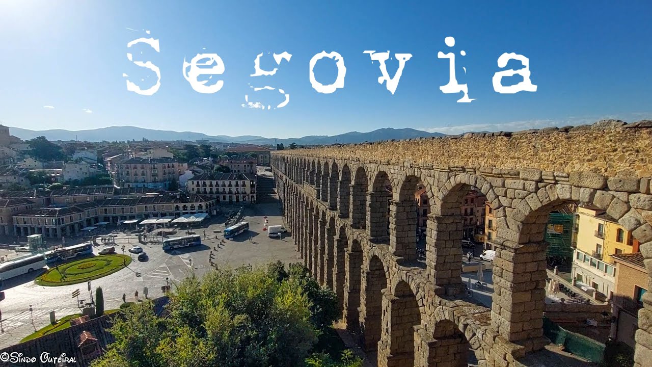 Segovia - Acueducto y Catedral - Spain