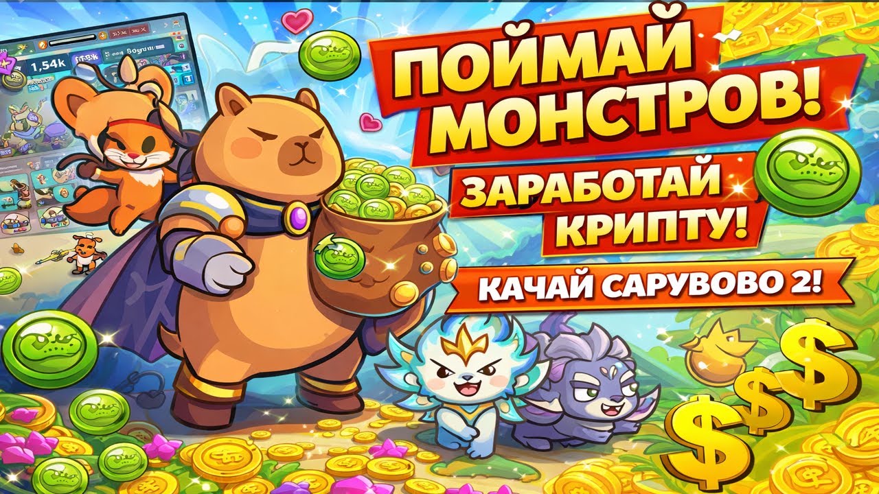 CAPYBOBO 2 — НОВАЯ P2E ИГРА? 💰 ЗАРАБОТОК CROCO БЕЗ ВЛОЖЕНИЙ