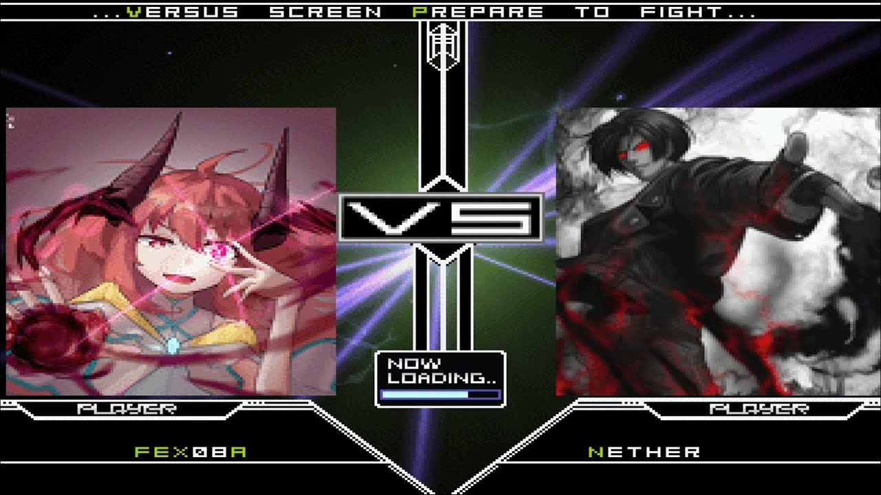 [WinMugen] FEX_0.8A vs Nether 0.20, Code Crashed Killer, Chaos Core Madoka, Non Existence Darkness