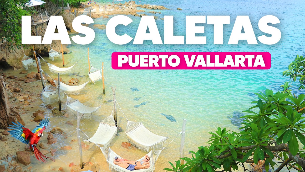 Una de las MEJORES PLAYAS de MÉXICO 🏝️ Las CALETAS en PUERTO VALLARTA 🇲🇽  Cuánto CUESTA el PARAÍSO?