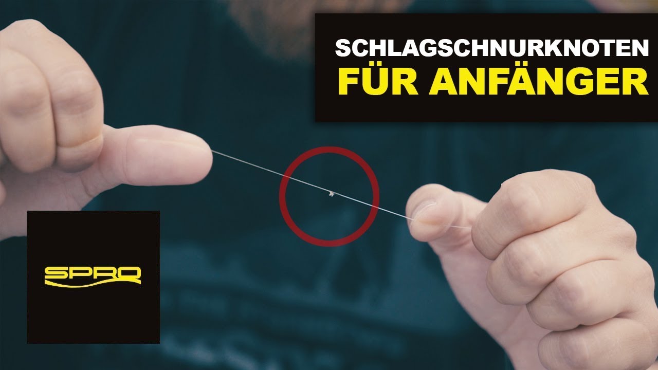 Fluorocarbon mit geflochtener Schnur verbinden? Der Schlagschnurknoten! - Spro KNOW-HOW
