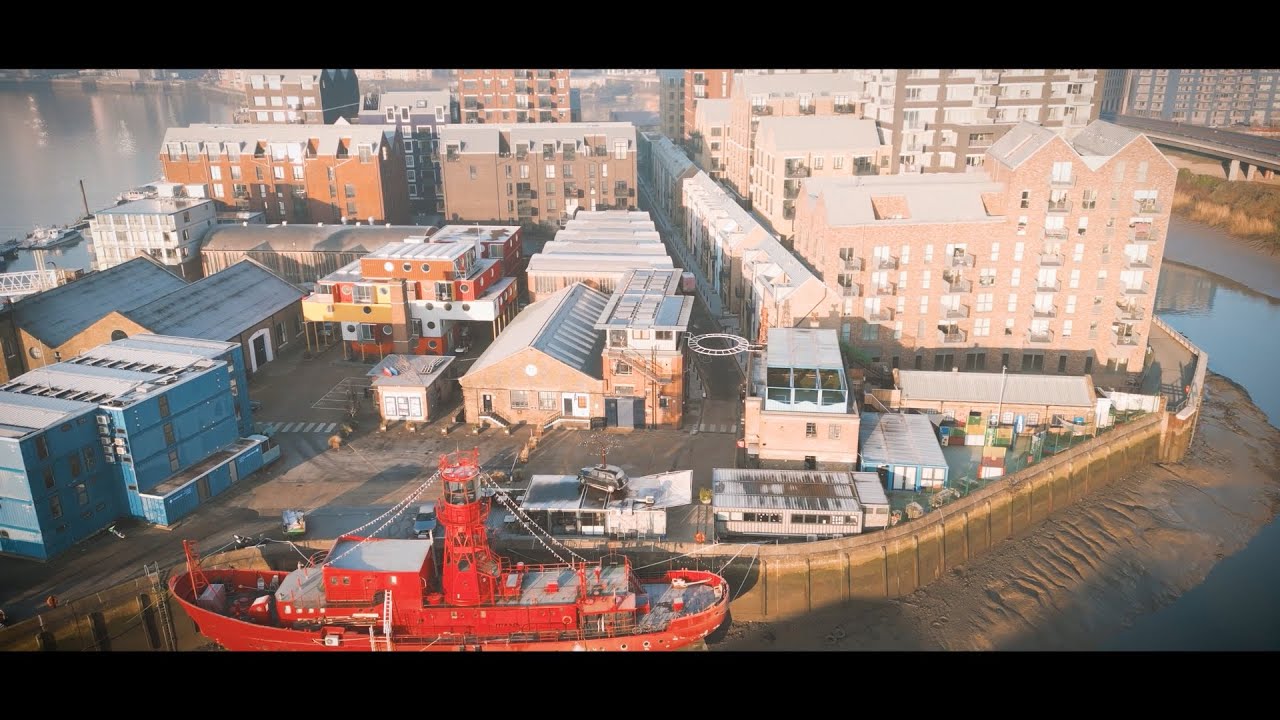 London's Lost Village: Trinity Buoy Wharf: Then and Now